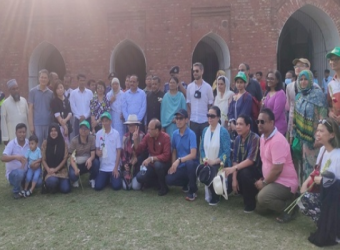 সুন্দরবন ও ষাটগুম্বুজের প্রাকৃতিক সৌন্দর্য দেখে মুগ্ধ ১৫ রাষ্ট্রদূত
